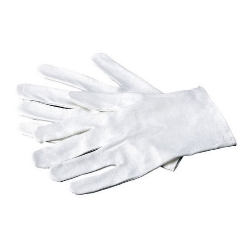 Cloth White Hand Gloves, 7 Inch